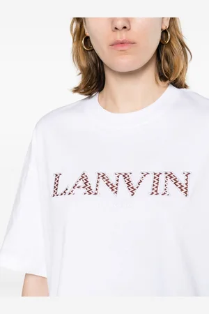 Lanvin T-shirt In Cotone Con Logo