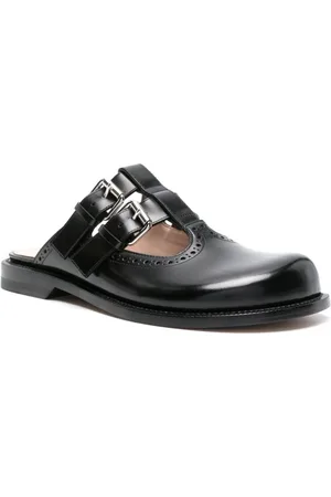 Loewe Mule Mary Jane Campo In Pelle