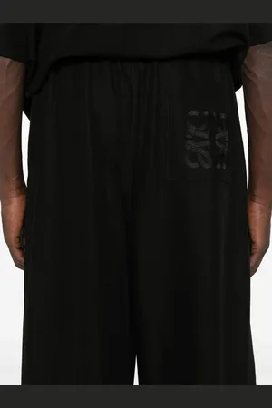 Loewe Pantalone Cropped In Misto Lino