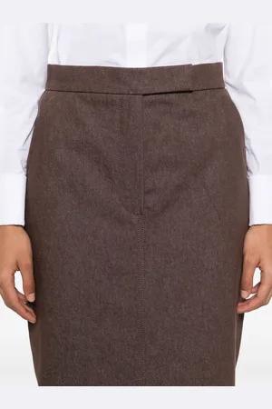 Max Mara Gonna Lunga In Cotone