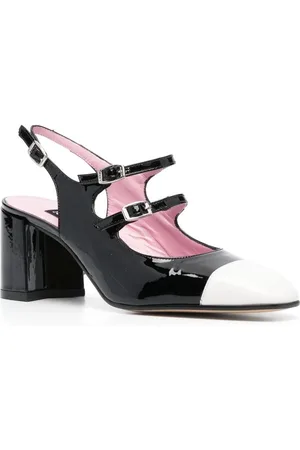 Carel Decolleté Slingback Papaya In Vernice