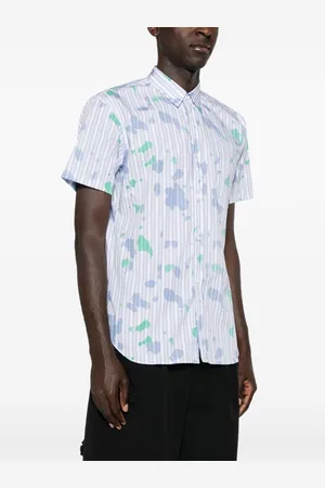Comme des Garçons Camicia In Cotone Stampata