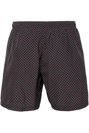 Alexander McQueen Boxer Mare A Pois Con Teschi