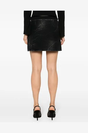 Givenchy Mini Gonna Voyou In Denim