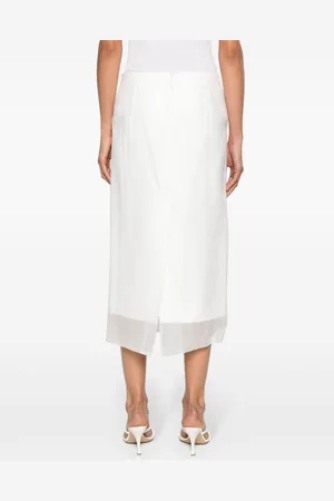 Sportmax Gonna Midi In Seta