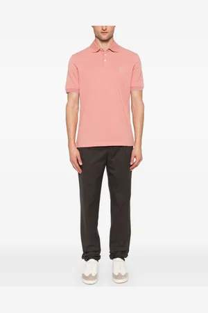 Brunello Cucinelli Polo In Cotone Con Logo