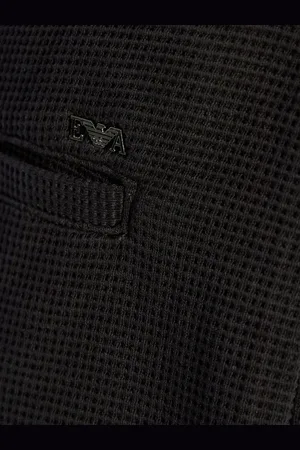 Emporio Armani Pantalone Tuta In Cotone