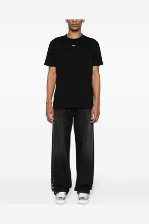 OFF-WHITE T-shirt Off Stamp In Cotone
