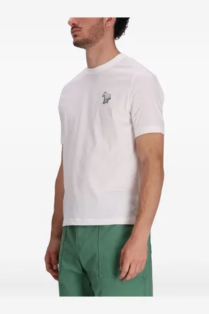 Paul Smith T-shirt In Cotone Con Logo Zebra