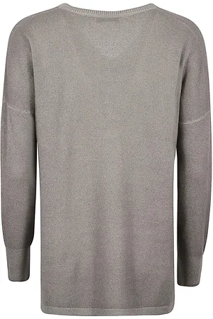 Base London Maglia Scollo V In Lana