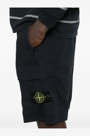 Stone Island Shorts Cargo In Cotone