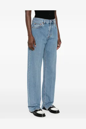 Gucci Jeans Denim In Cotone
