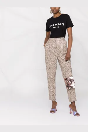 Balmain T-shirt In Cotone Organico Con Logo
