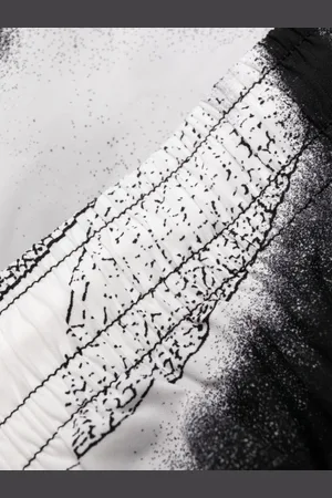 Alexander McQueen Boxer Mare Con Stampa Libellula