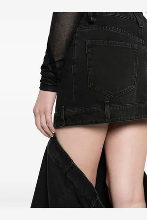 The Attico Gonna In Denim
