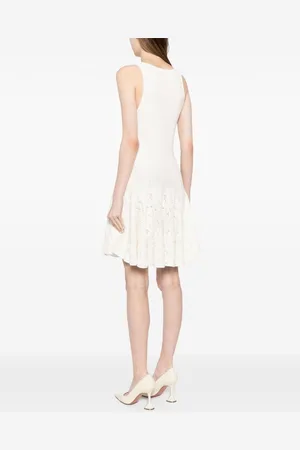 Alaïa Abito Skater In Cotone