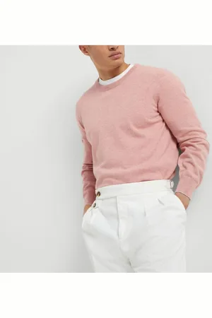 Brunello Cucinelli Maglia Girocollo In Cashmere