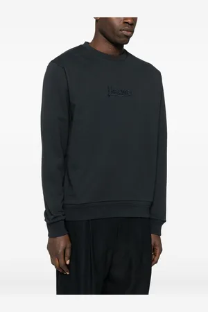 HERNO Felpa In Cotone Con Logo