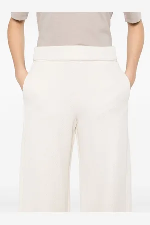 Max Mara Pantalone Ampio In Cotone