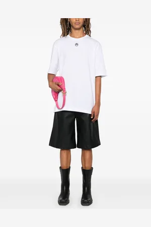Marine Serre T-shirt Moon In Cotone