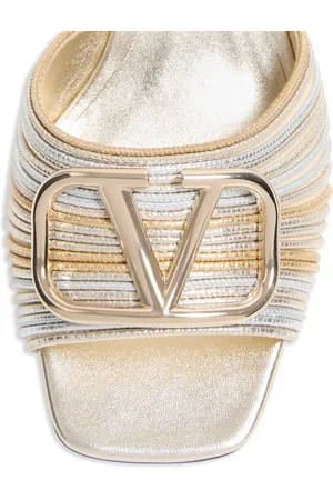 VALENTINO GARAVANI Sandalo Vlogo Signature In Pelle