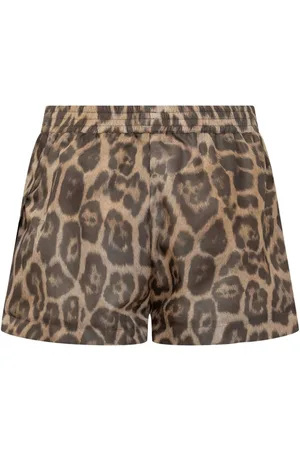 Stella McCartney Shorts Leopardati