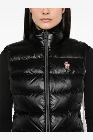 Moncler Gilet Piumino Con Logo