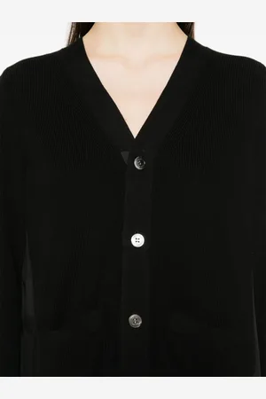 SACAI Cardigan Con Inserti