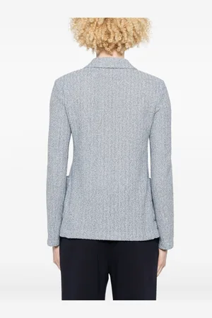 Harris Wharf London Giacca Monopetto In Misto Cotone