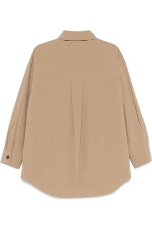 PAROSH Camicia In Misto Nylon Cotone