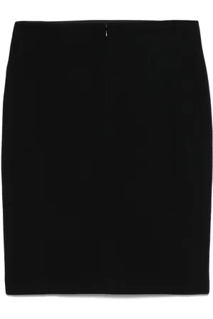 Emporio Armani Gonna Midi In Cotone