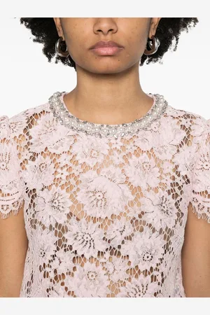 Self-Portrait Top In Pizzo