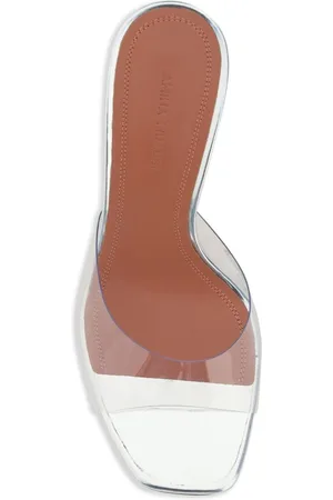 Amina Muaddi Mule Lupita Glass