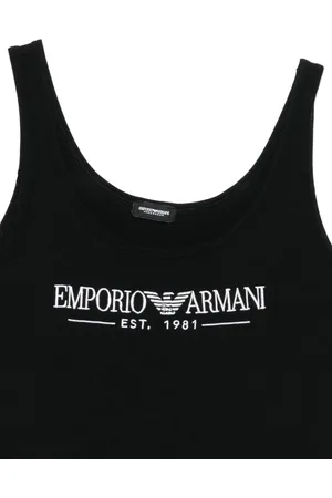 Emporio Armani Pigiama Lungo In Cotone
