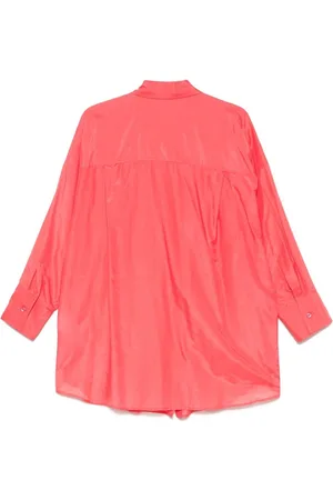 SEMICOUTURE Camicia Angelica In Cotone Seta