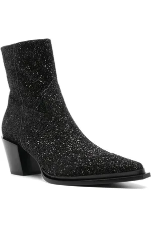 Jimmy Choo Stivaletto Cece Ab 60 Glitterato