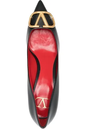 VALENTINO GARAVANI Decolleté Vlogo Signature In Pelle