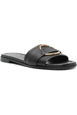 Moncler Sandalo Bell In Pelle