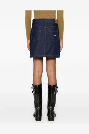 Maison Kitsuné Mini Gonna In Jeans