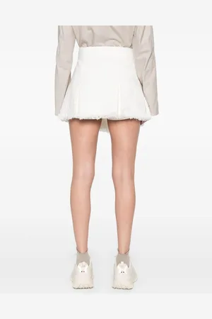 SACAI Shorts In Misto Denim