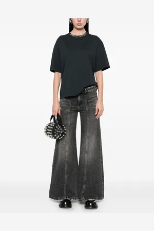 Golden Goose T-shirt In Cotone Con Cristalli