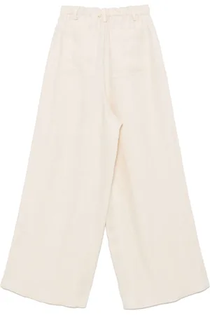 ALYSI Pantalone Ampio In Lino