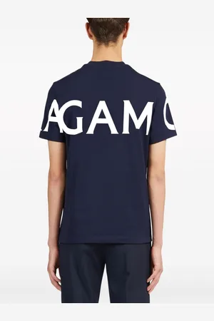 Salvatore Ferragamo T-shirt In Cotone Con Logo
