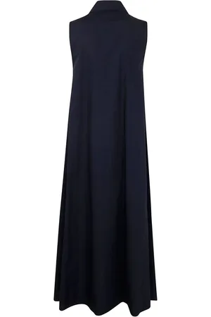 Emporio Armani Abito Lungo In Cotone