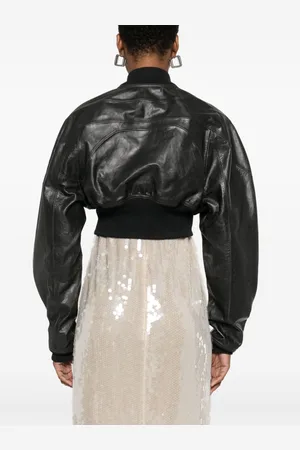 Rick Owens Bomber In Pelle