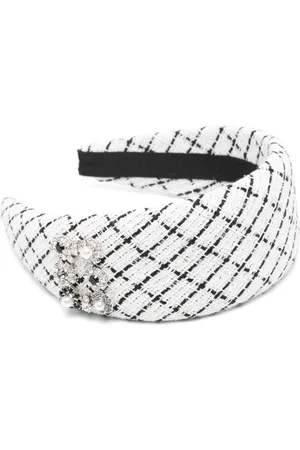 Roger Vivier Fascia Per Capelli Rv Flowers Strass Pearl