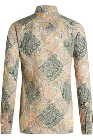 Etro Camicia Stampata In Cotone