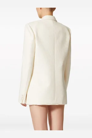 VALENTINO Blazer Toile Iconographe In Misto Lana E Seta