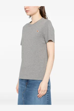Maison Kitsuné T-shirt Baby Fox Patch In Cotone