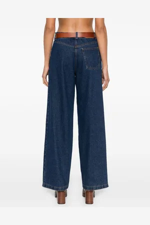FORTE FORTE Jeans Denim A Gamba Ampia